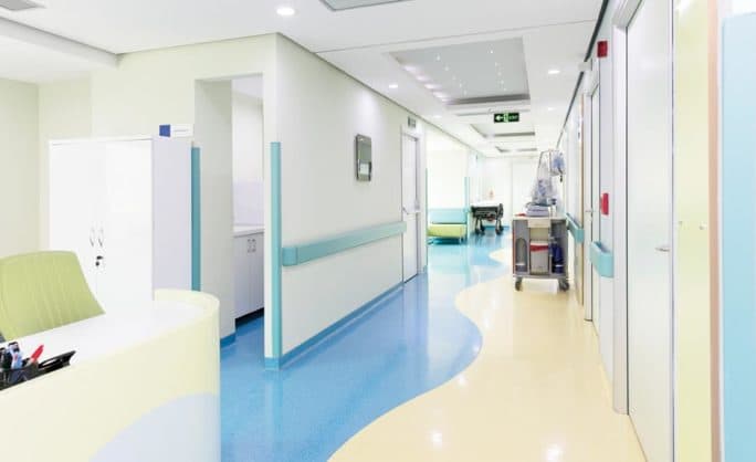 Dental examination operatory commercial solar screens for privacy and glare control